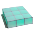 ProX Lumo Stage 6'x6' Acrylic Stage w/Optional Lights, 24" High